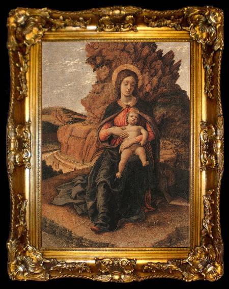 framed  Andrea Mantegna Madonna and Child, ta009-2